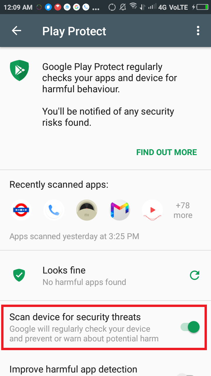 google play protect Maha Rummy